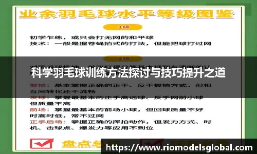 科学羽毛球训练方法探讨与技巧提升之道